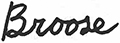 Broose signature