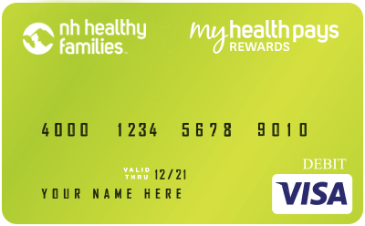 My Health Pays Rewards Card