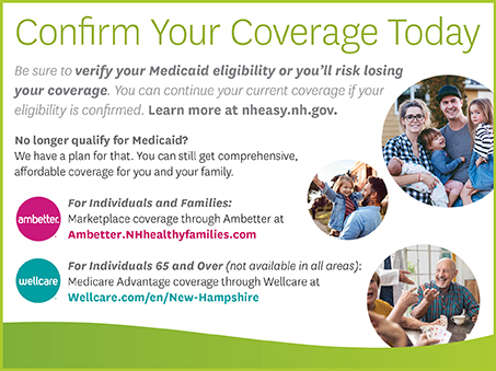 Confirm your coverage today
