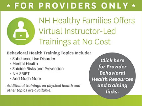 Behavioral Health Provider Resources and Trainings
